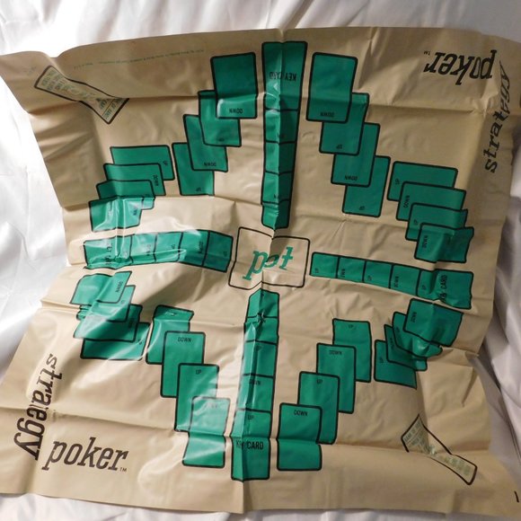 Vintage Strategy Poker Game Milton Bradley 1967 Complete Game - Picture 7 of 8